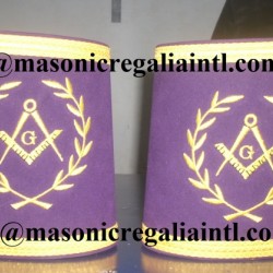 Masonic Regalia Cuffs