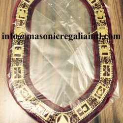 Royal Arch Chain Collar With Stones