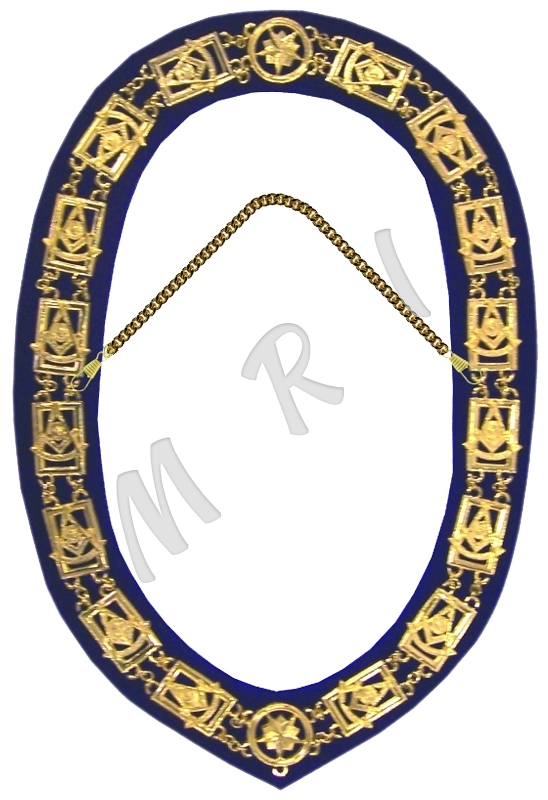 Past Master Chain Collar Gold