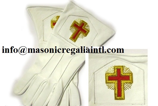 Knight Templar Leather Gloves