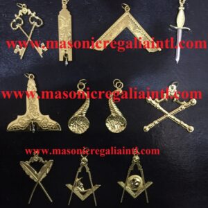 Blue Lodge Officer Jewels set