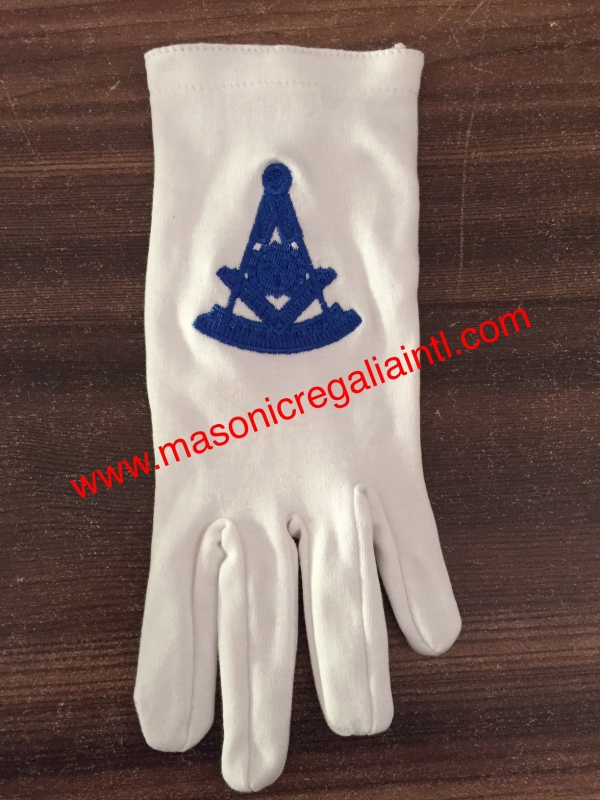 Past Master Blue Gloves