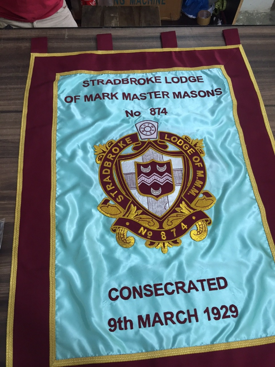 Masonic Custom Made Banner