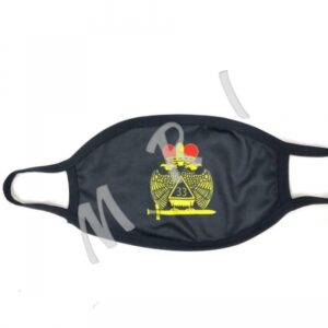 MASONIC 33RD DEGREE WINGS DOWN FACE MASK