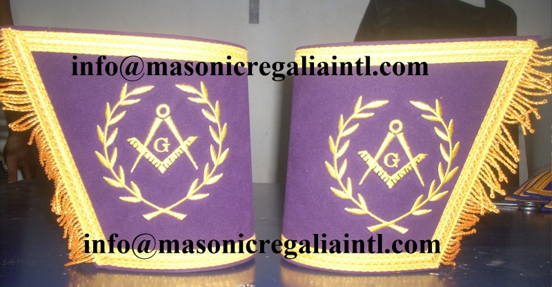 Masonic Regalia Cuffs