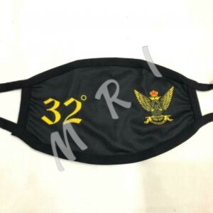 MASONIC 32ND DEGREE WINGS UP FACE MASK