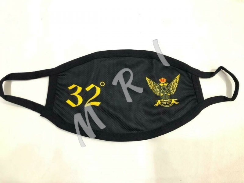 MASONIC 32ND DEGREE WINGS UP FACE MASK