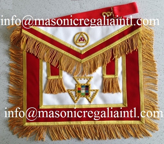 Royal Arch Past High Priest With Wreath Apron