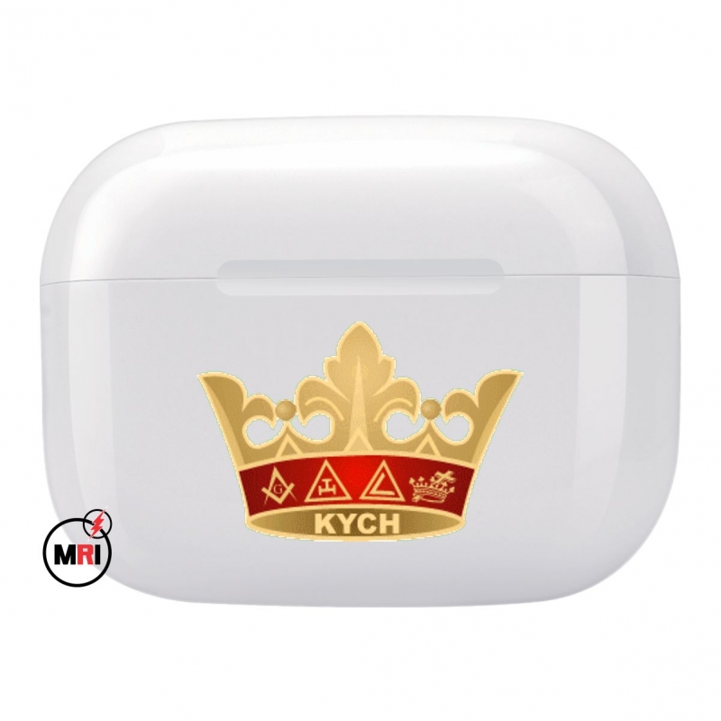 Knights of the York Cross of Honors Earbuds with Charging Case | KYCH Earbuds