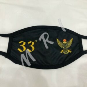 MASONIC 33 DEGREE WINGS UP FACE MASK