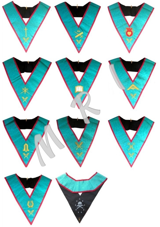 Masonic AASR Collar