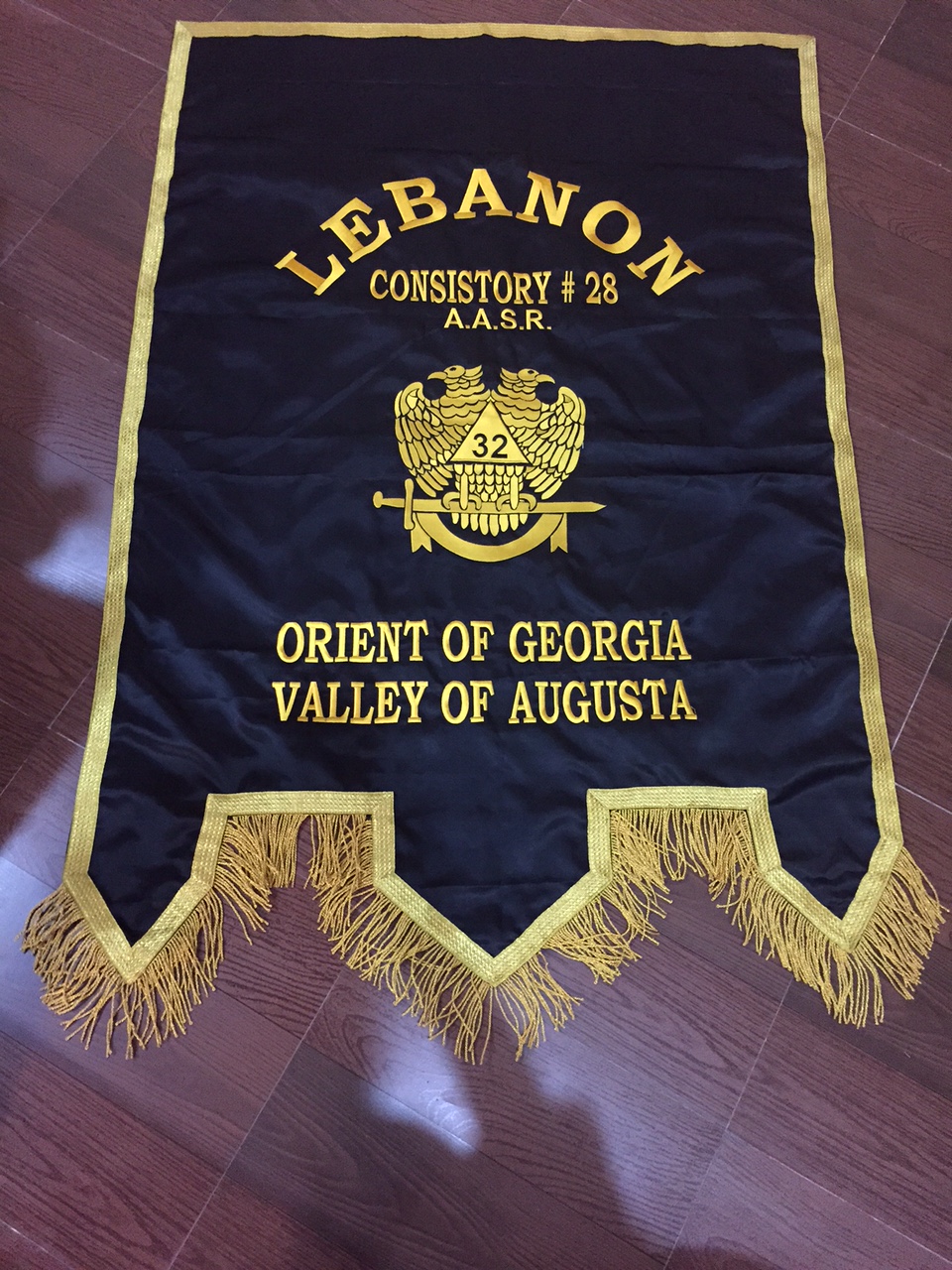 Masonic Custom Made Banner