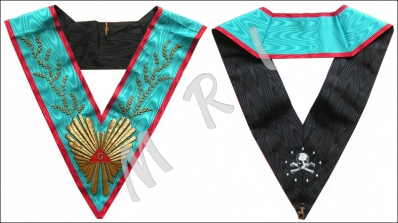 Masonic AASR Officer Collars