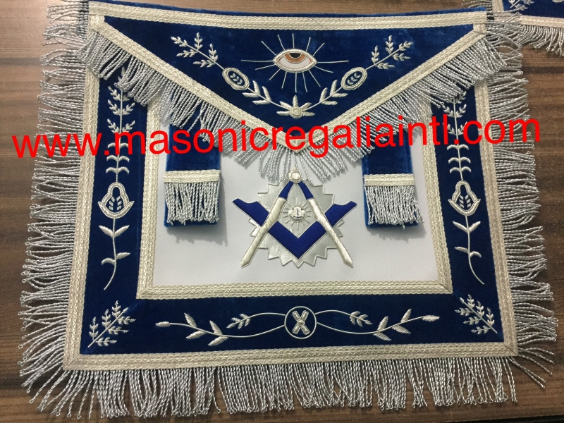 Custom Blue Lodge Officer Aprons