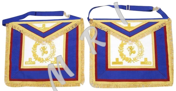 Mark Grand Rank Full Dress Apron with Badge