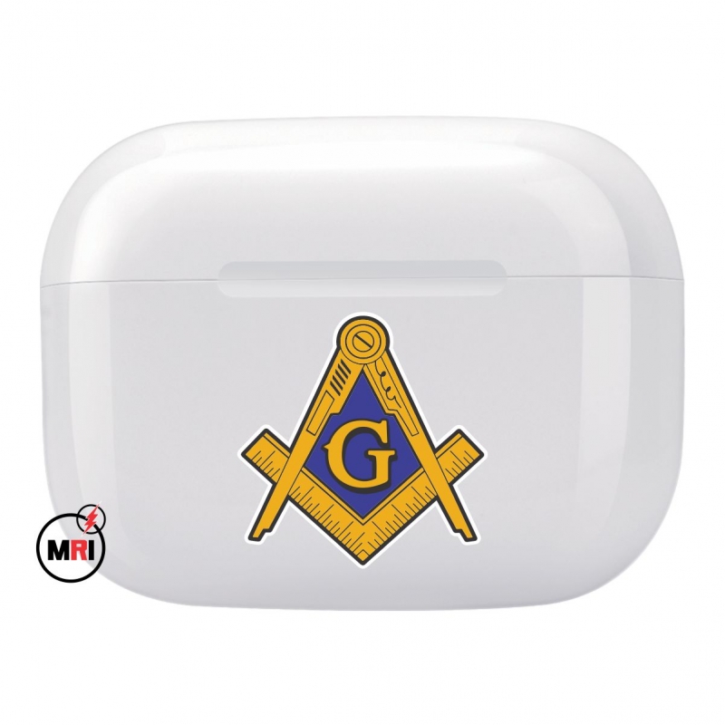 Masonic Master Mason Earbuds with Charging Case