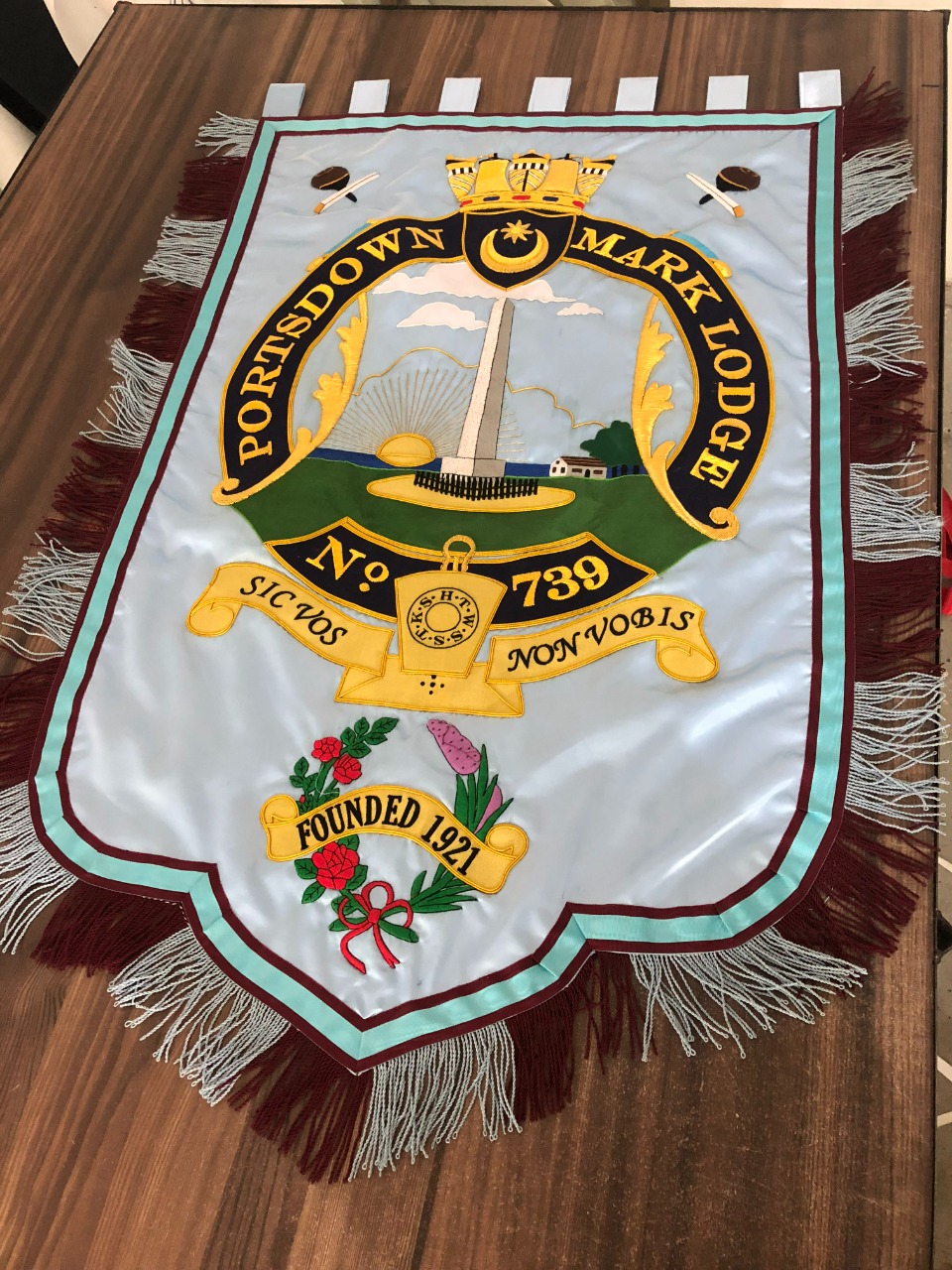 Masonic Custom Made Banner