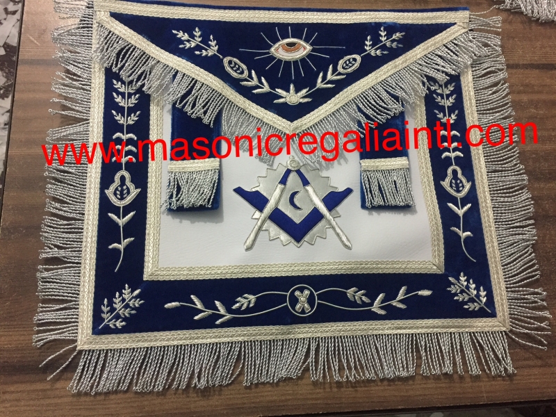 Custom Blue Lodge Officer Aprons