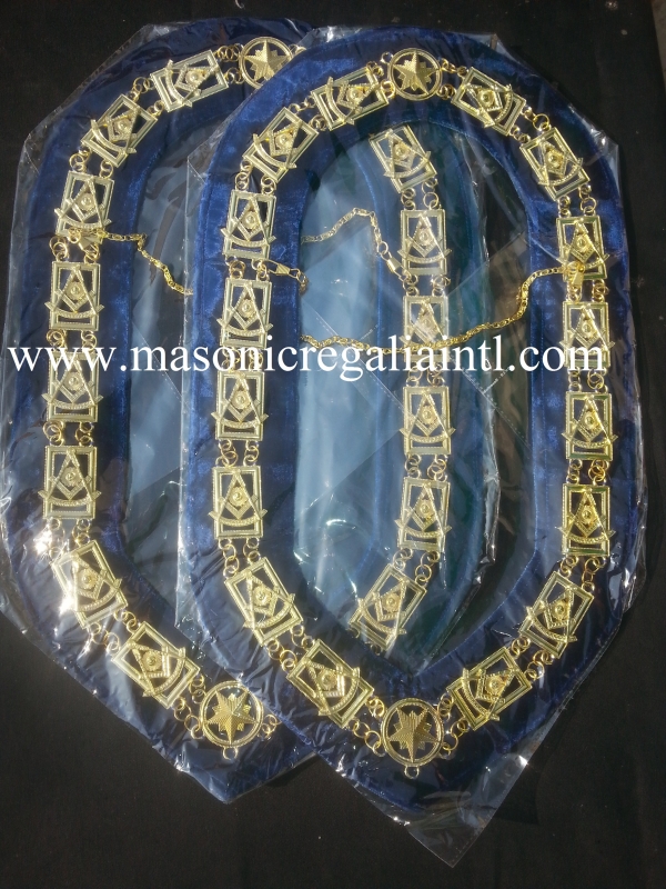 Past Master Chain Collar Gold