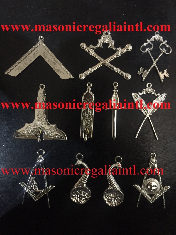 Masonic Blue Lodge Officer Jewels