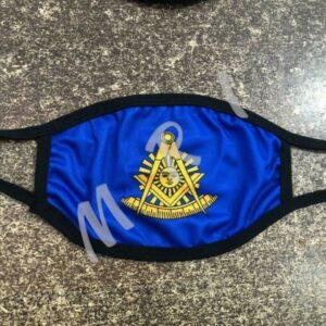 MASONIC PAST BLUE MASTER FACE MASK