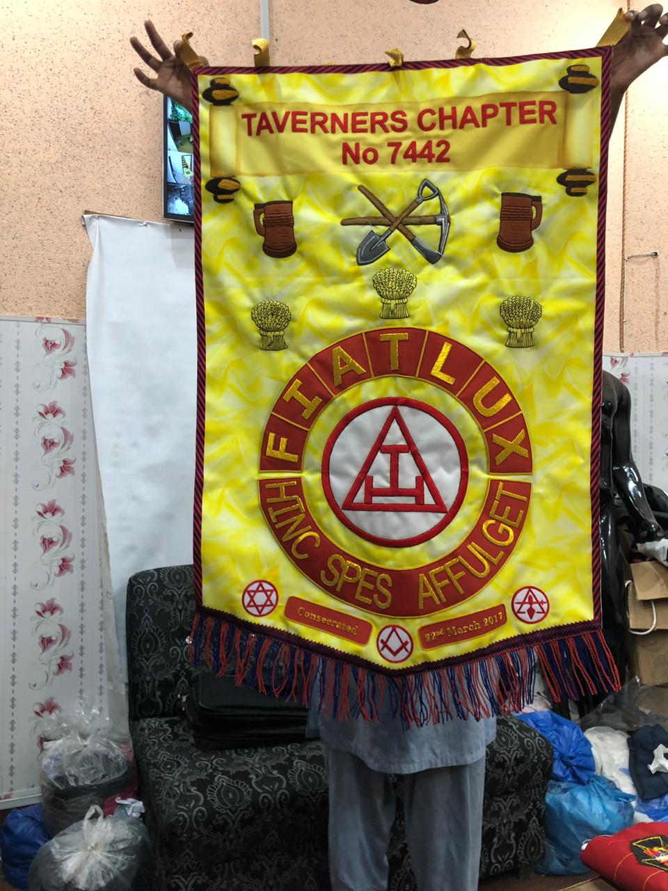 Masonic Custom Made Banner