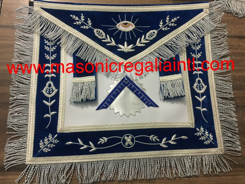 Custom Blue Lodge Officer Aprons