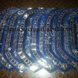 Blue Lodge Chain Collar Silver