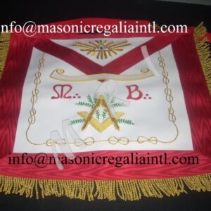 AASR French rite MB Apron