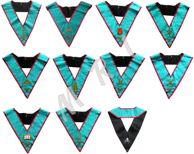 Masonic AASR Collar set