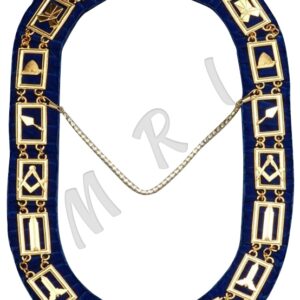 Blue Lodge Chain Collar Gold