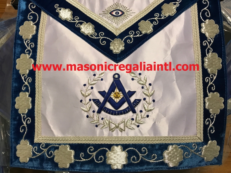 Hand Embroidery Past Master Aprons